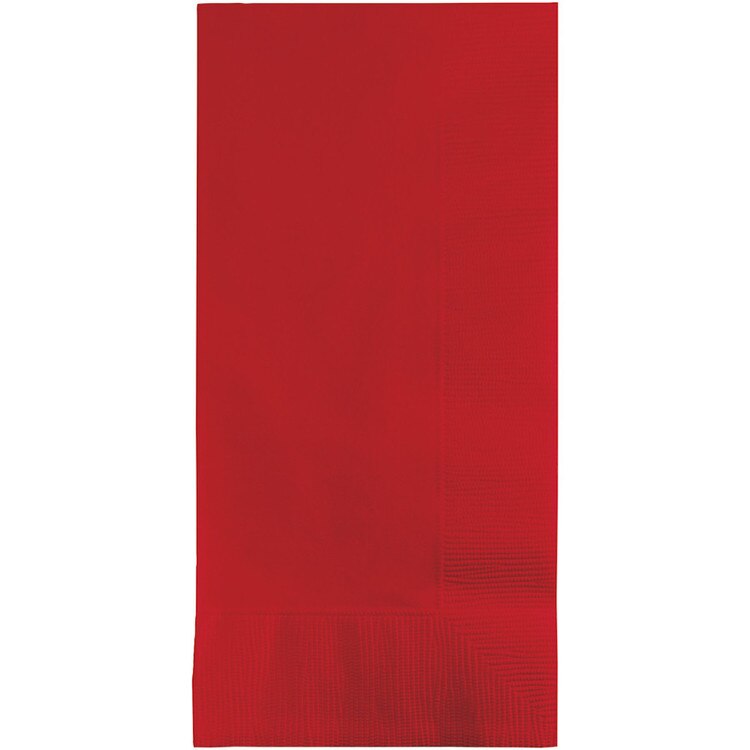 Solid Dinner Napkins classic red